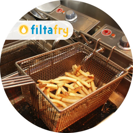 Filtragem de óleo e limpeza dos equipamentos de fritura (FILTAFRY)
